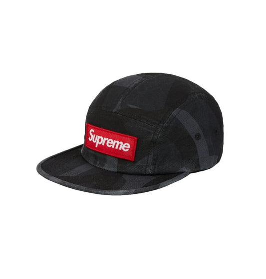 Supreme Military Camp Cap Black Tribal Camo