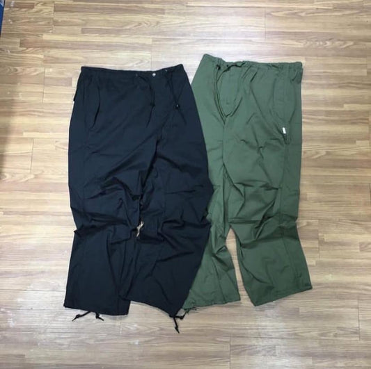 NORLN NR Parachute Trousers Black Olive