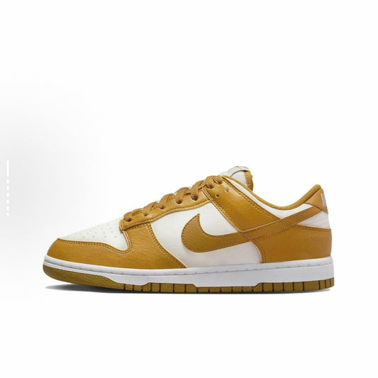 Nike Dunk Low Next Nature Women Phantom Gold Suede DN1431-001 白棕