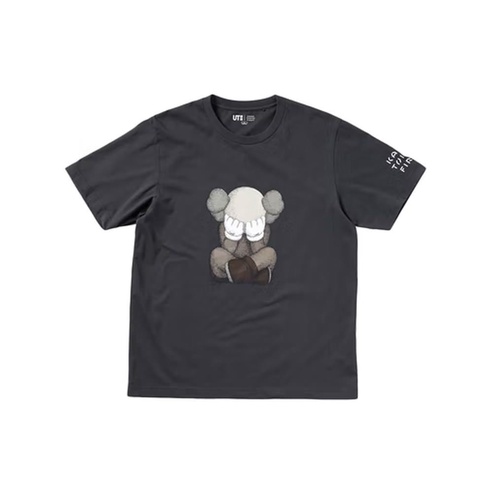 Kaws x Uniqlo UT Tokyo First Sitting Tee Charcoal
