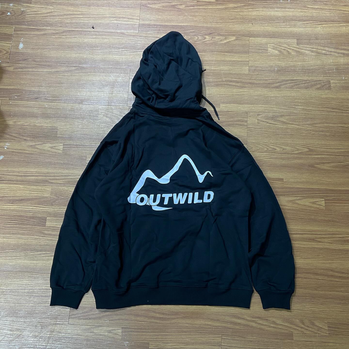 Outwild Big Logo Hooded Sweatshirt Hoodie