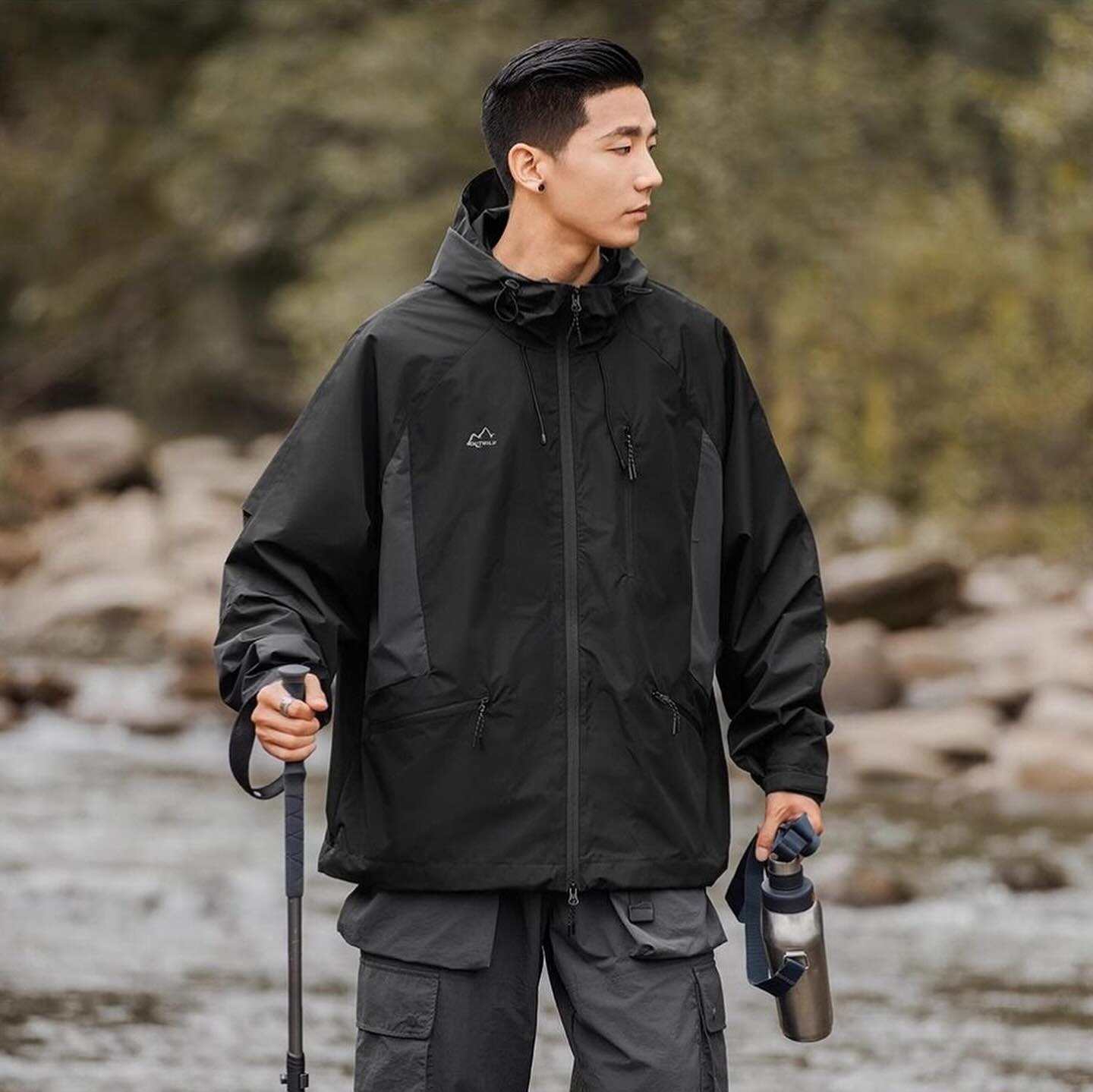 Outwild Waterproof 2-Tone Jacket 暴雨級三防衝鋒衣