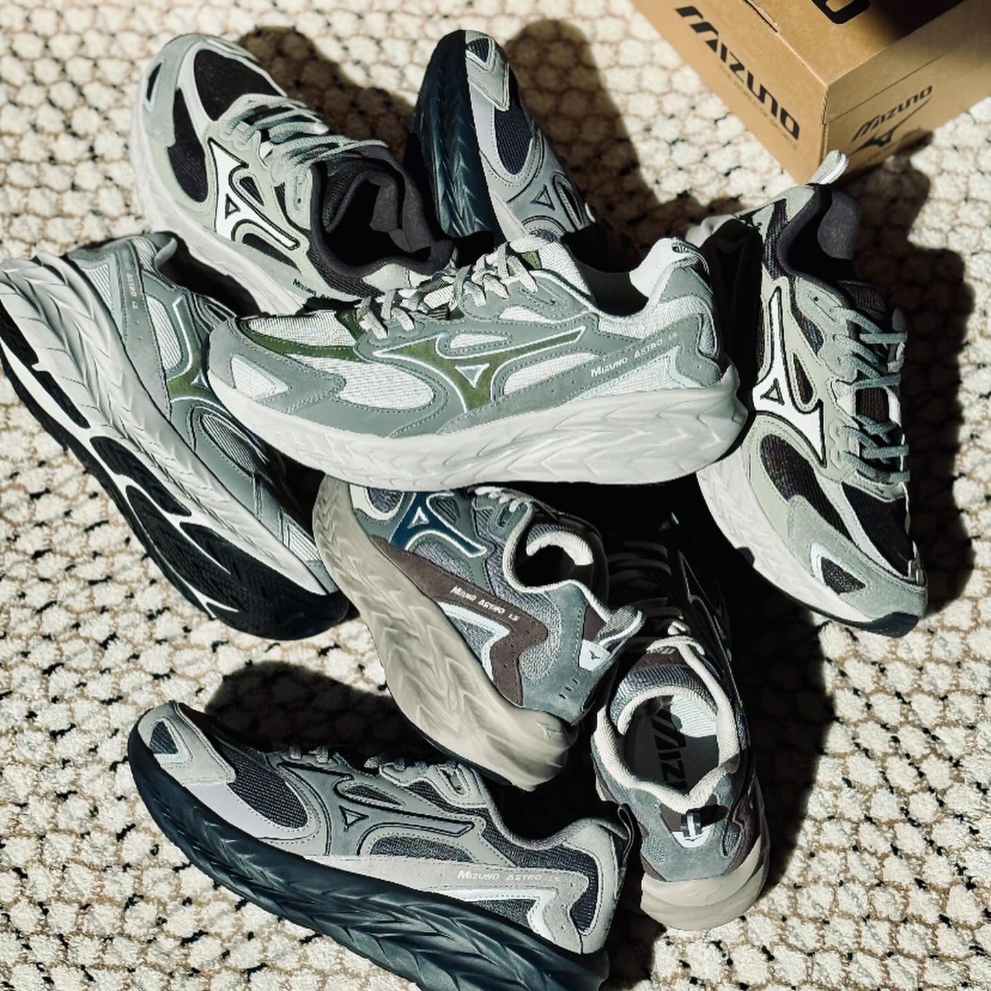 Preorder 預訂 Mizuno Astro LS 2025 復古緩震跑鞋系列