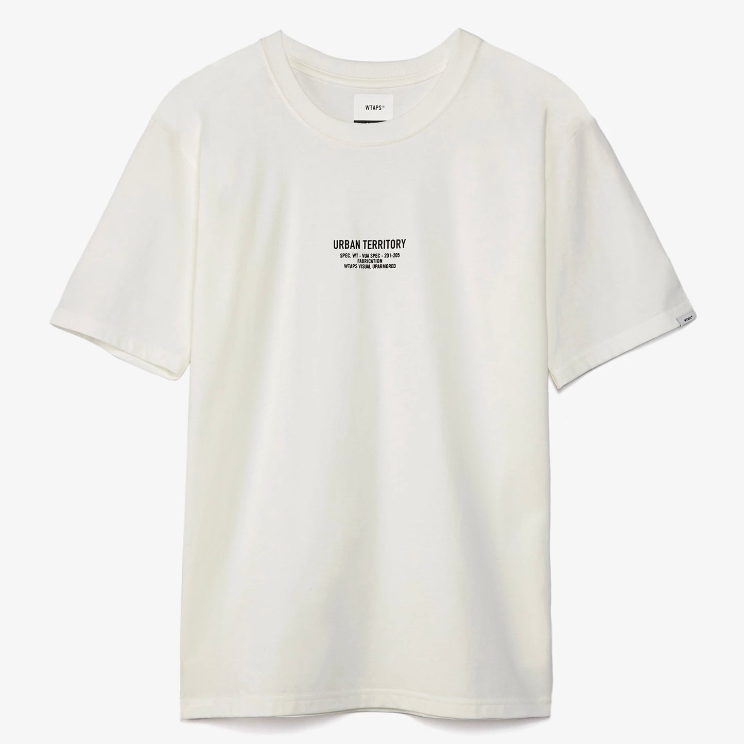 Wtaps Fabrication SS Tee White 211PCDT-ST03S