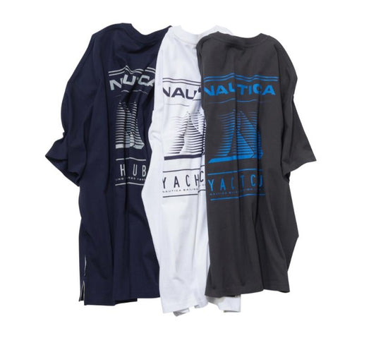 Preorder 預訂 Nautica KR Sprint Poster Tee SS Navy White Dark Grey