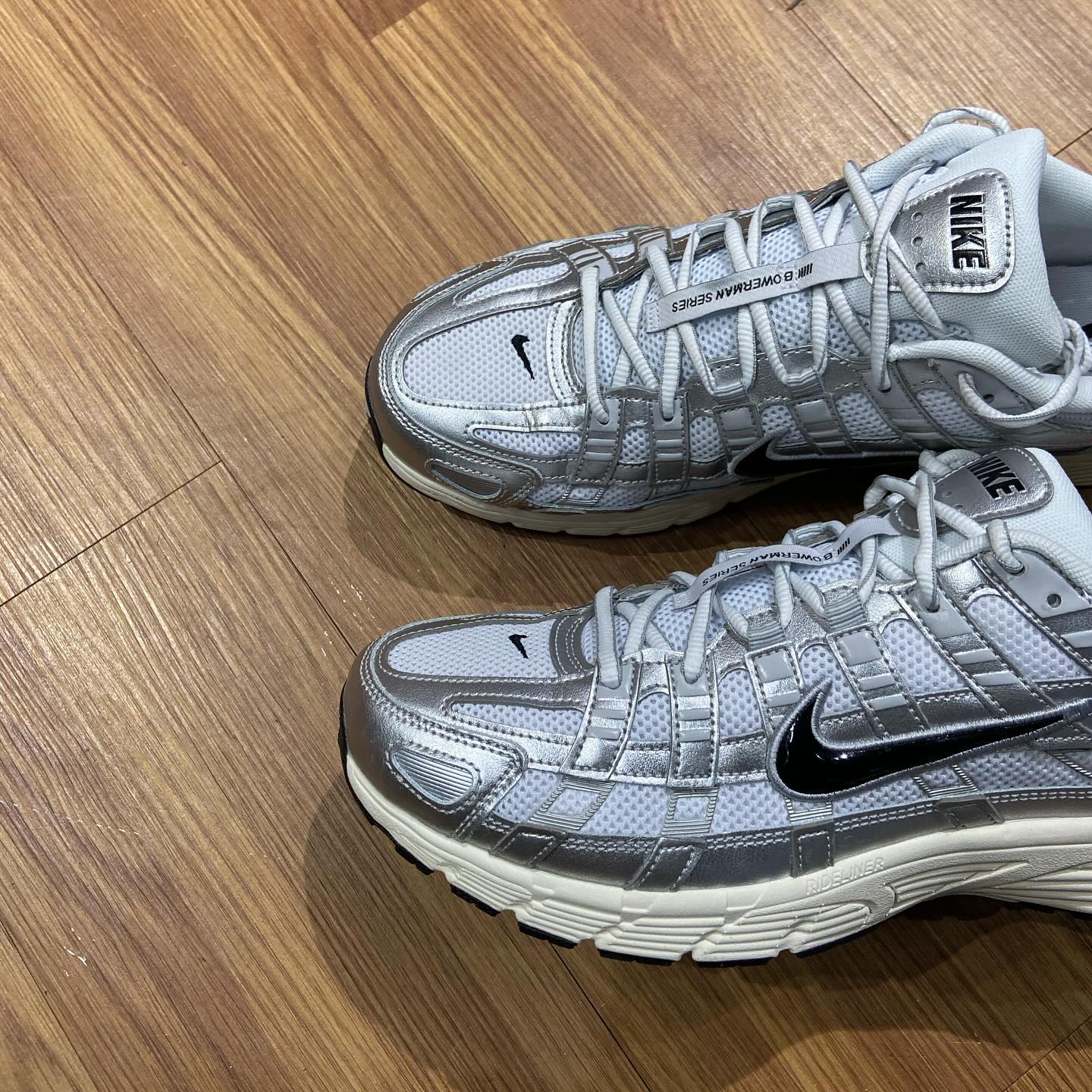 Nike P-6000 White/Silver P6000