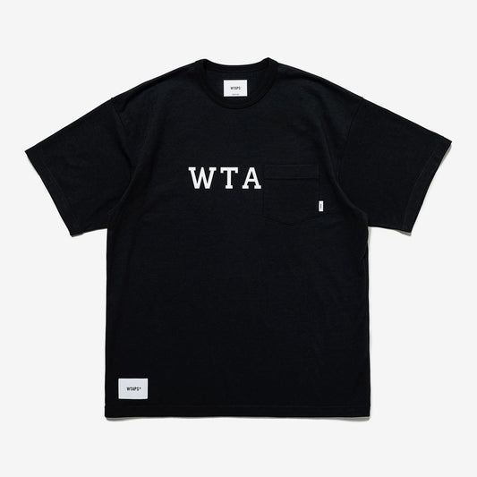 Wtaps Design 01 SS Tee Black 231ATDT-CSM13