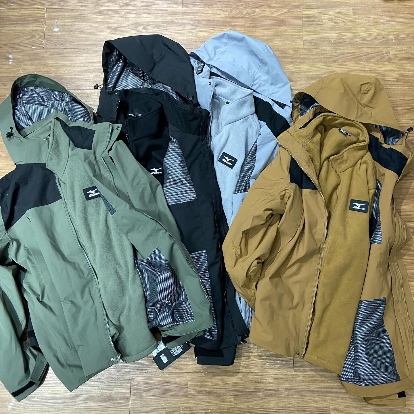 Mizuno 3-way Waterproof Jacket 暴雨級防水抓毛保暖衝鋒衣