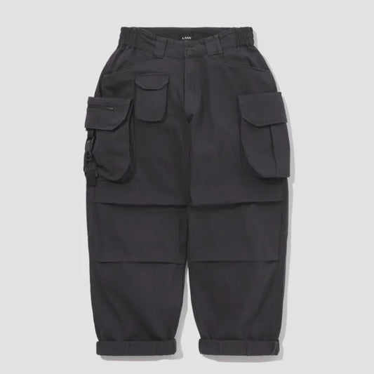 LAKH Supply 5th Anniversary 10 Pockets Cargo Pants Polyester Ripstop Grey 5TPC-PRGY