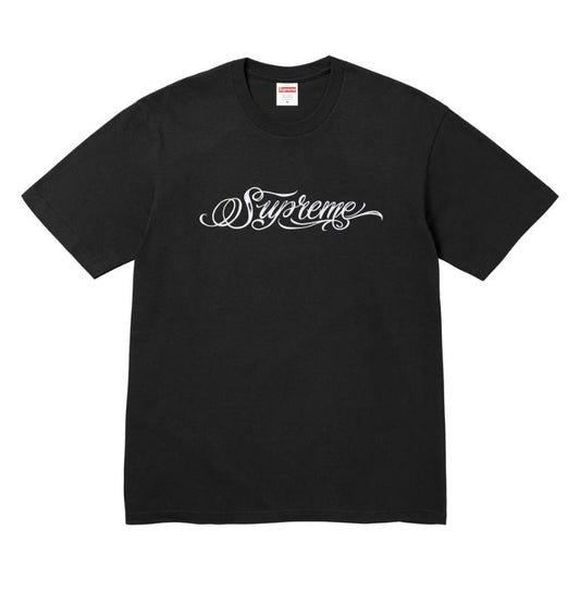 Supreme Script Tee Black