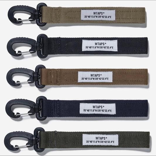 Wtaps Rein Key Holder Nylon Black Olive 212TQDT-AC02