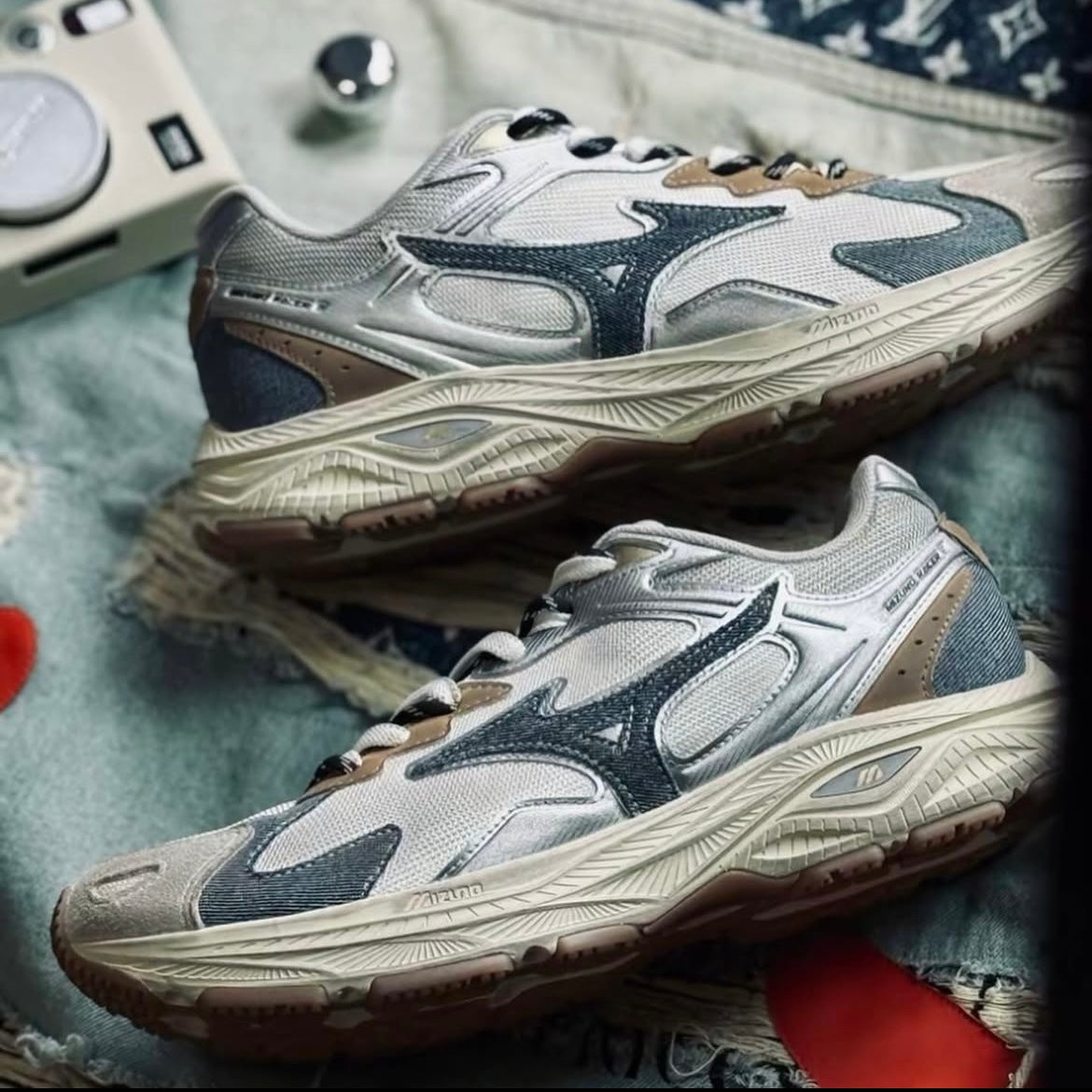 Preorder 預訂 Mizuno Racer S Denim Pack D1GH253501 牛仔布