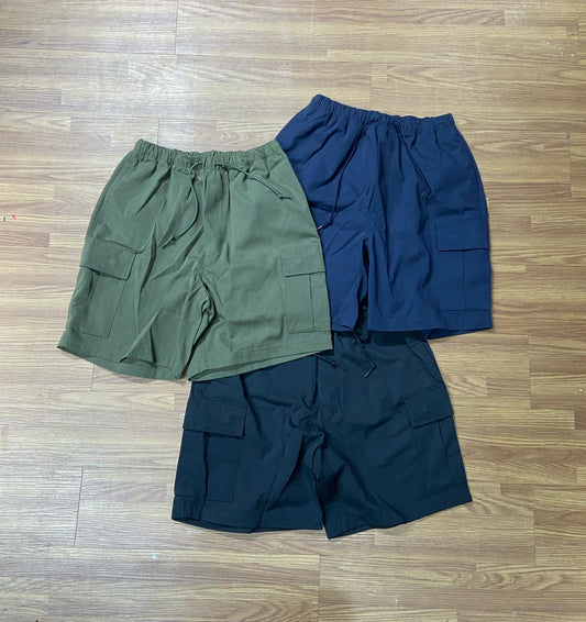日牌 Freak’s Store Ripstop Cargo Shorts 防撕裂軍裝短褲 Navy Black Olive