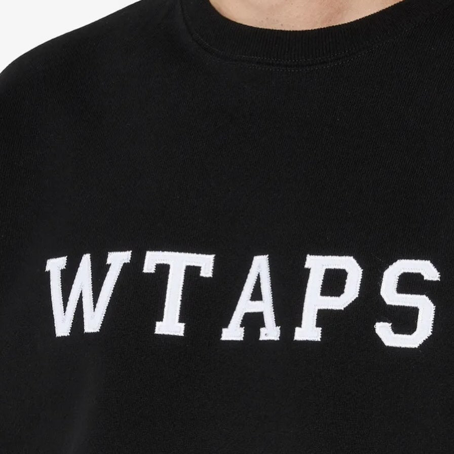 Wtaps Academy Sweater / Cotton. College (繡字) 241ATDT-CSM03
