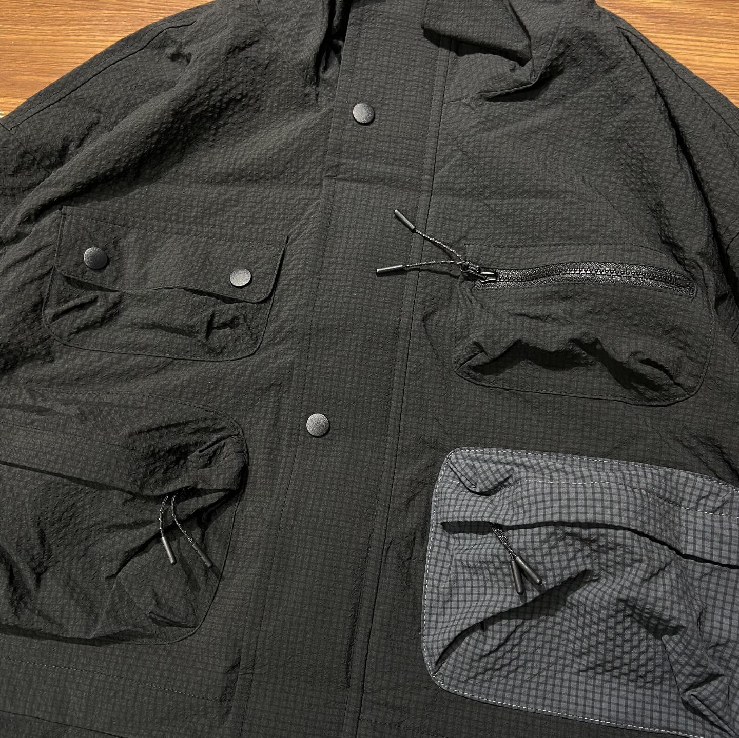 Outwild Seersucker Jacket 泡泡紗