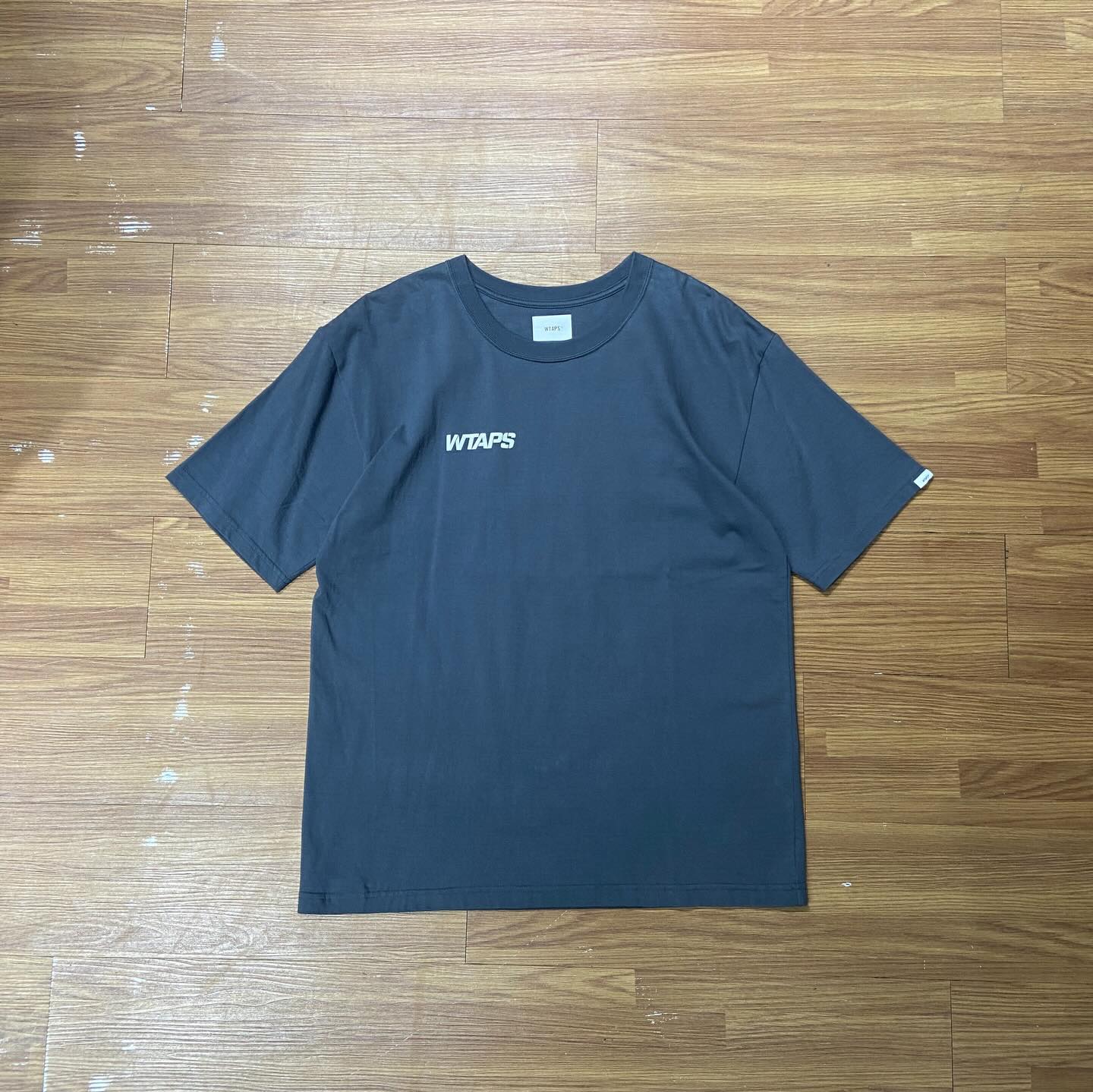Wtaps Stencil SS Tee Charcoal