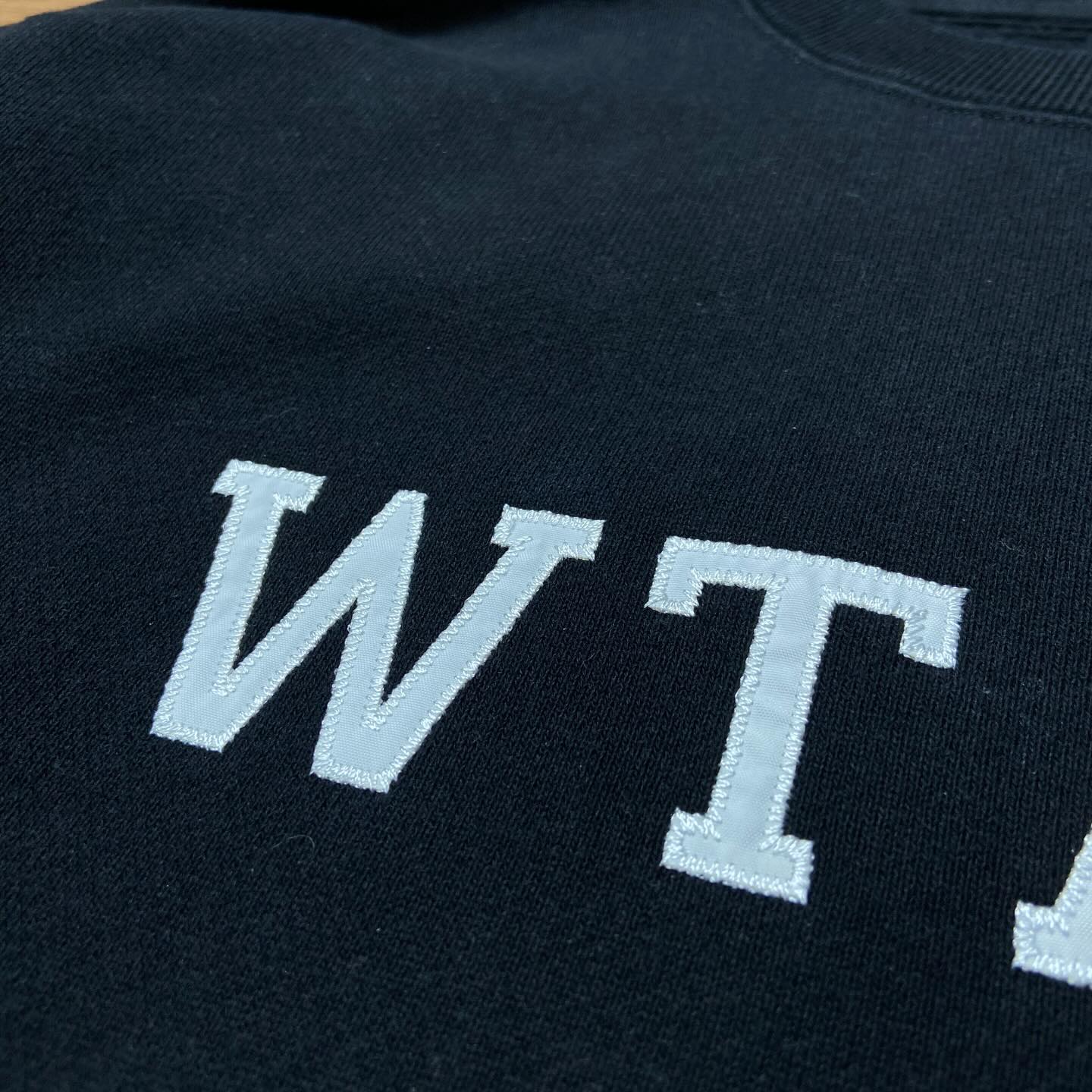 Wtaps Academy Sweater / Cotton. College (繡字) 241ATDT-CSM03