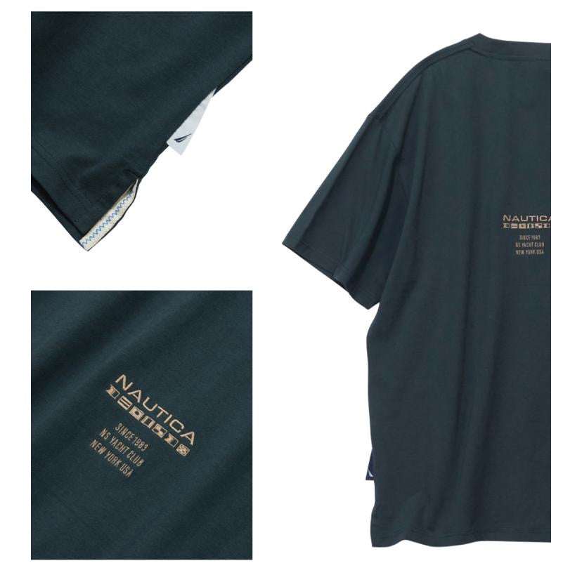 Preorder 預訂 Nautica KR Yacht Club Aplique Tee SS Navy White Forest Green
