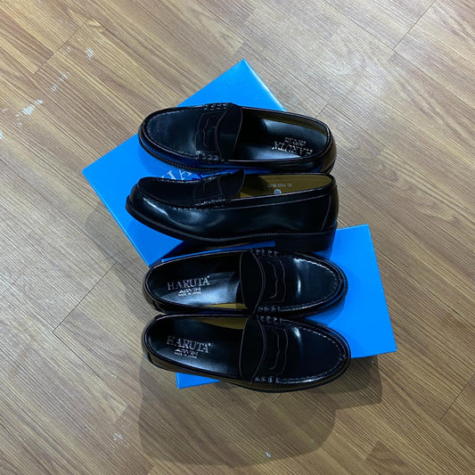 Preorder 🇯🇵日本百年品牌Haruta 6650 Loafers 日本製皮革樂福鞋 (Made in Japan🇯🇵) 黑色
