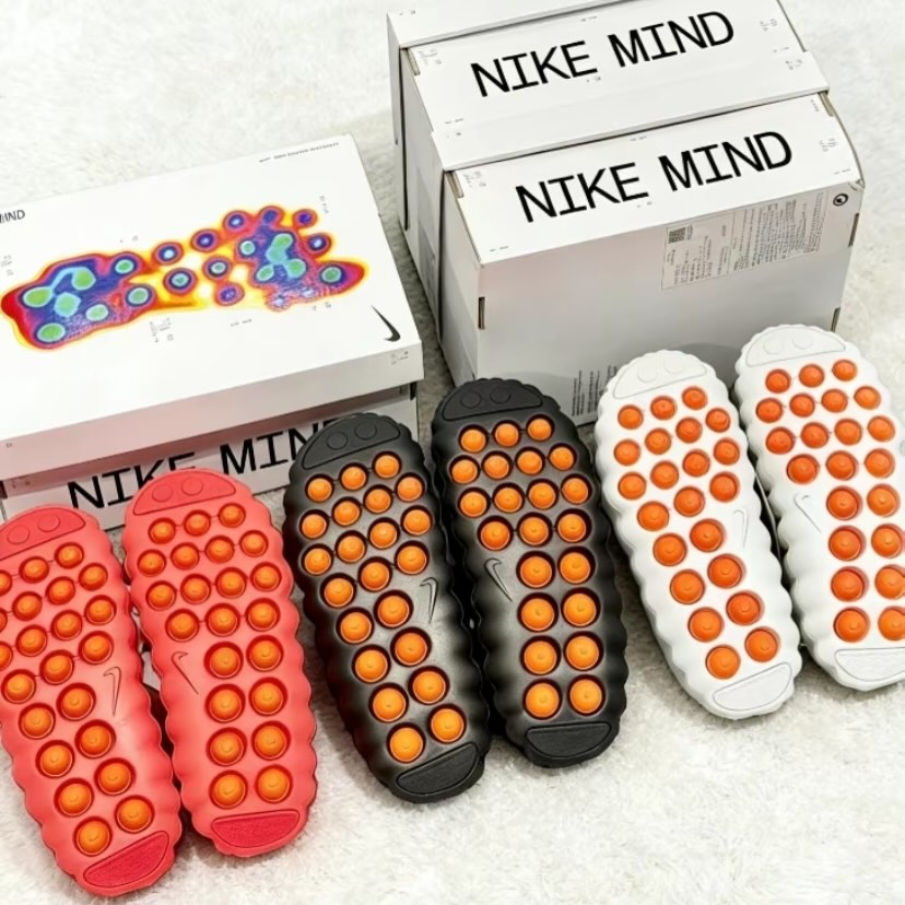 Preorder 預訂 Nike Mind 001 Black / Red / Smoke Grey