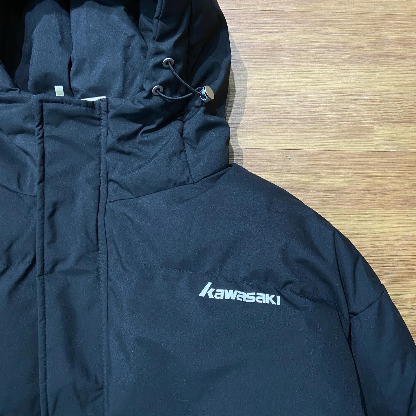 Kawasaki Puffer Hooded Jacket 美式 川崎 機車 連帽 超保暖厚棉發熱外套