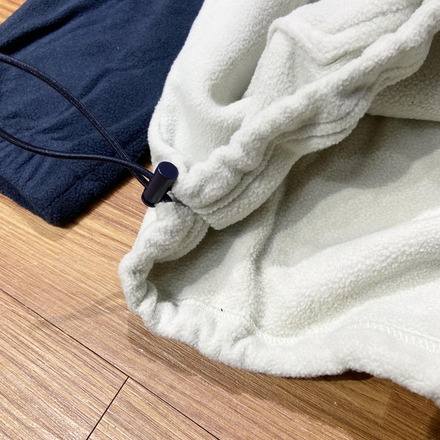 Amunits Fleece Crewneck Navy x Ivory 抓毛圓領衞衣
