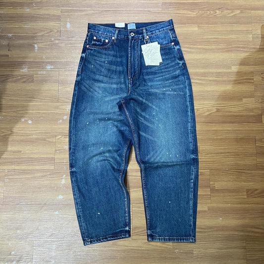 Talledge&Co. Washed Denim Jeans Indigo Blue