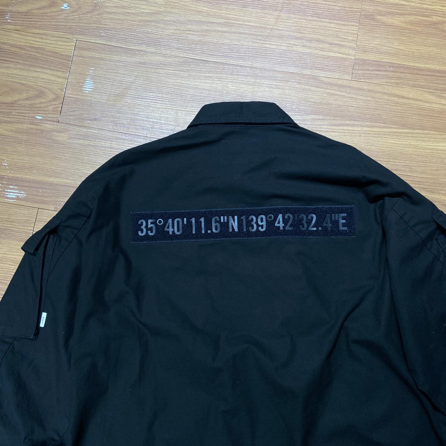 Wtaps Modular Short Jacket LS 01 / Cotton Ripstop Black (Display Item)