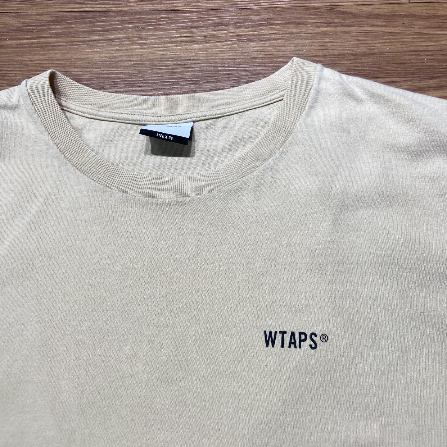 Wtaps Sign Tee SS Khaki (Display Item)