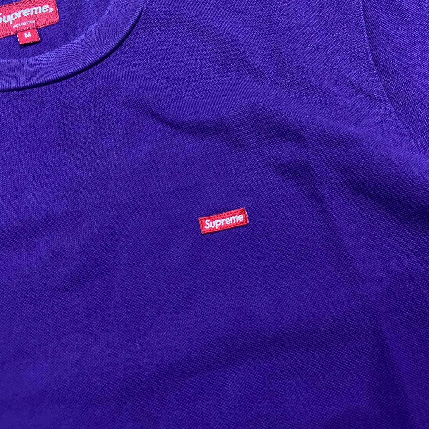 Supreme Small Box Tee S/S Purple (Display Item)