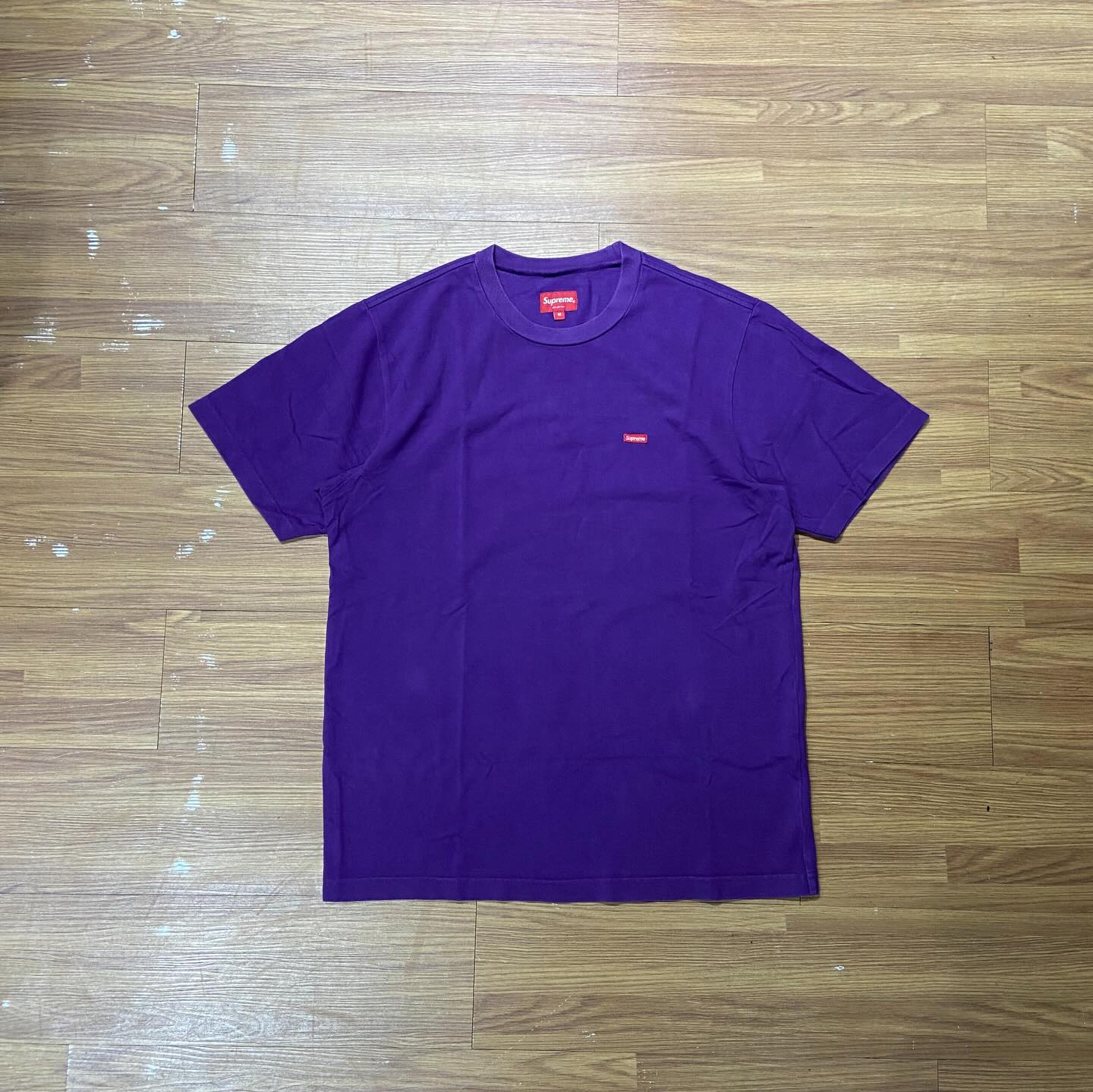 Supreme Small Box Tee S/S Purple (Display Item)