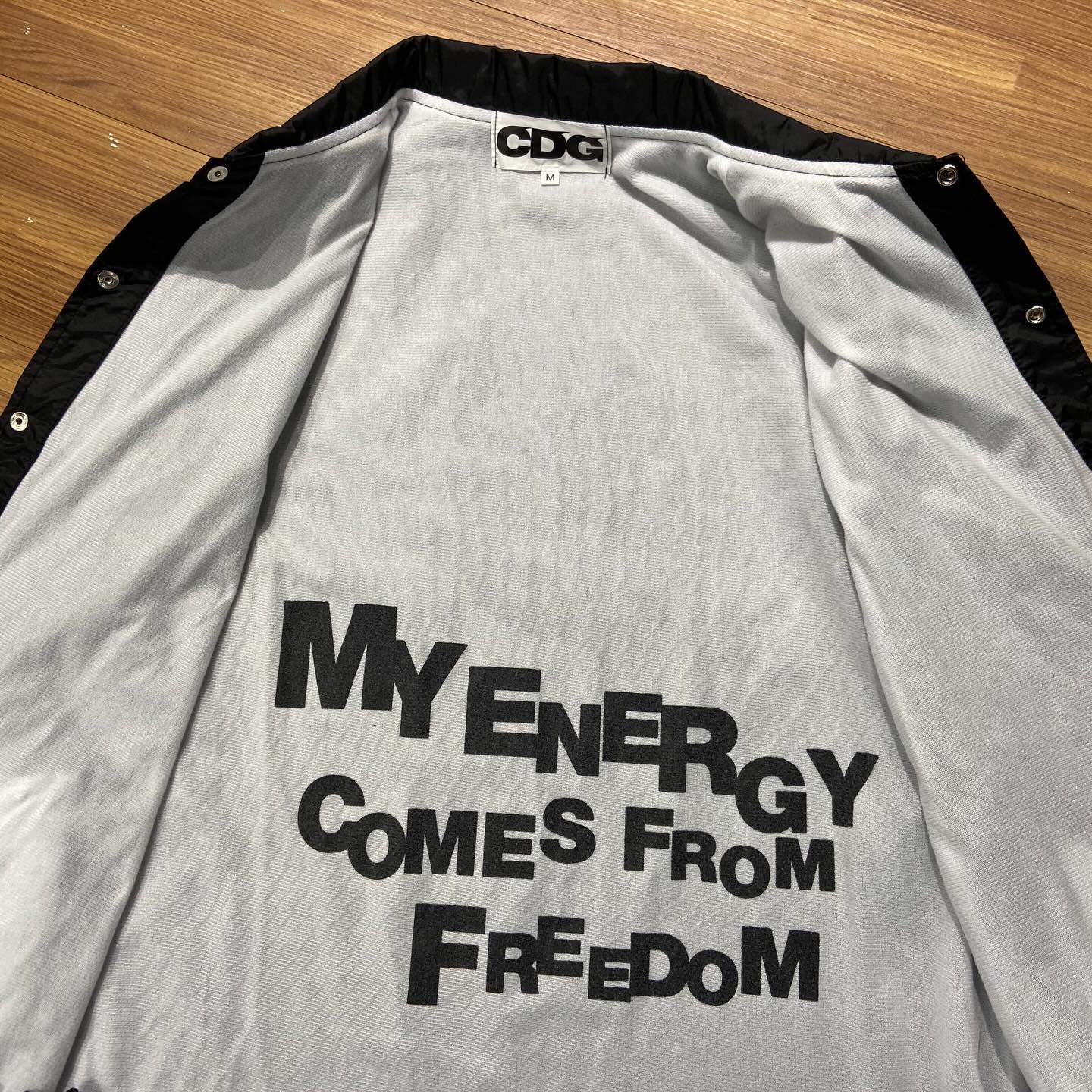 Comme des Garçons CDG Coaches Jacket Black (Display Item)