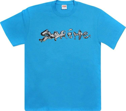 Supreme Liquid Tee Bright Blue