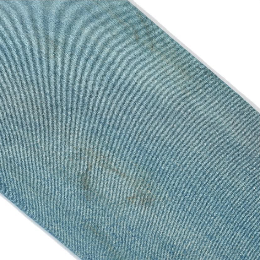 Laprima Vintage Washed Crease Denim Jeans Light Blue