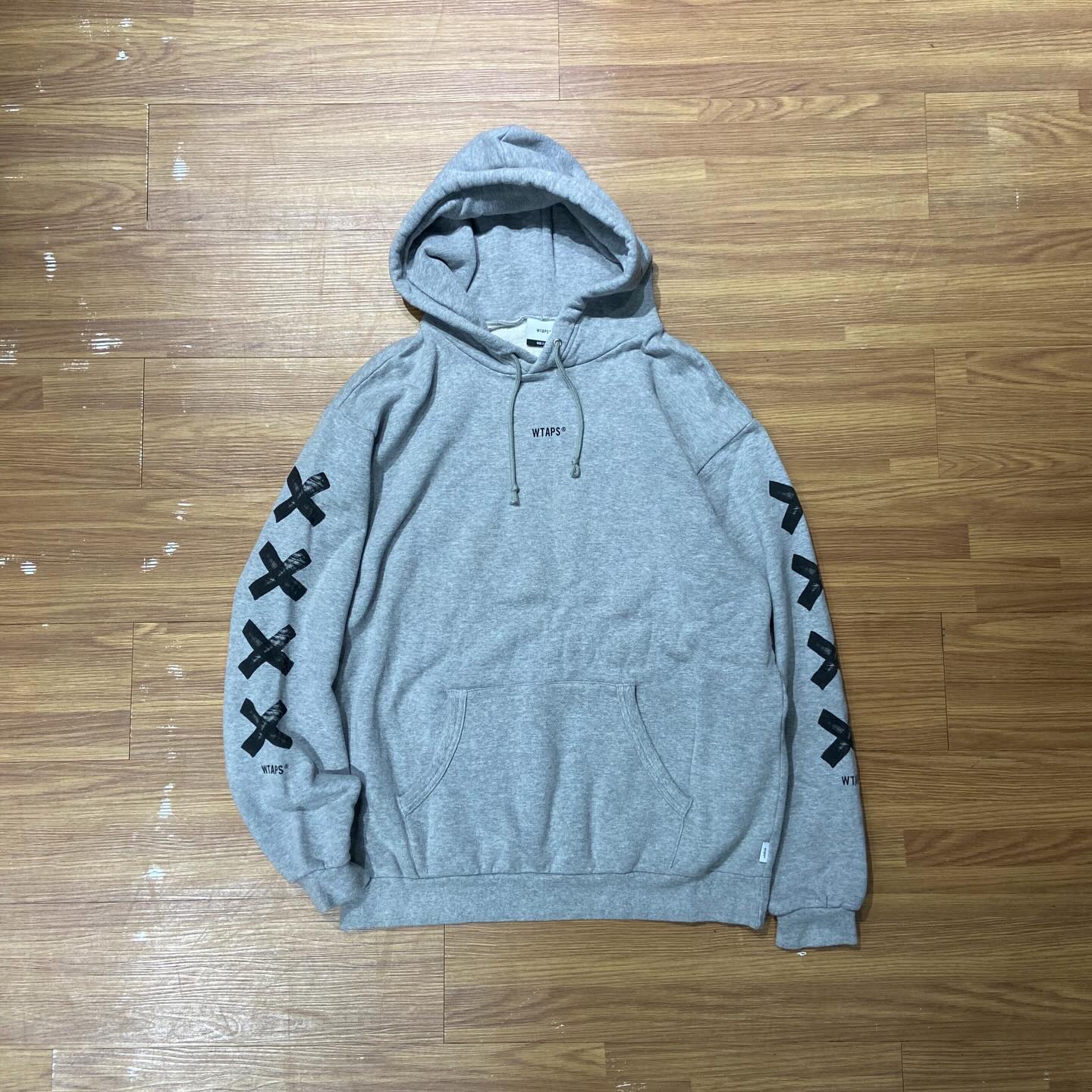 Wtaps MMXX Hoodie Heather Grey 202ATDT-HP01S (Display Item)