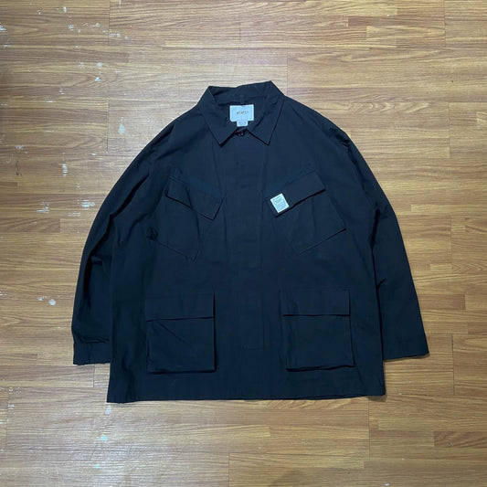 WTAPS JUNGLE 02 LS / NYCO. RIPSTOP Black (Display Item)