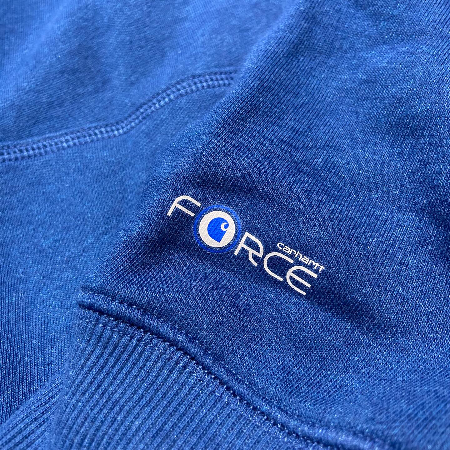 Carhartt WIP Classic Logo Hoodie Blue