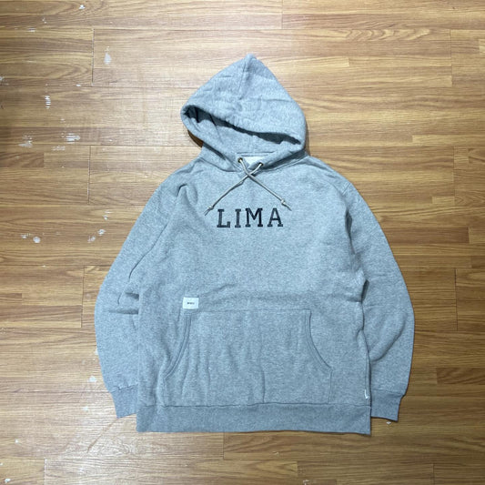Wtaps Academy Hooded Sweatshirt / Cotton LIMA Grey (Display Item)