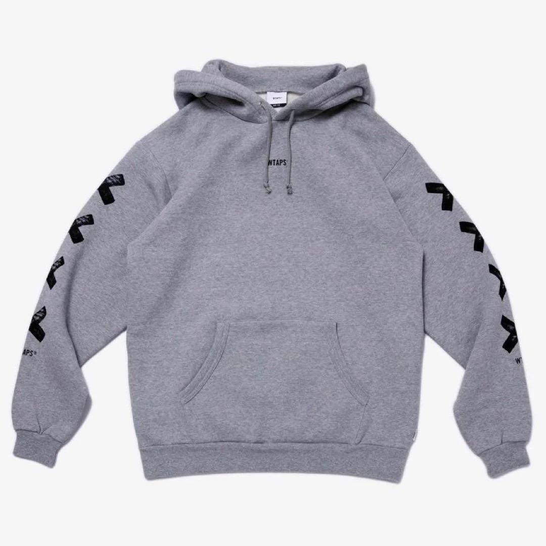 Wtaps MMXX Hoodie Heather Grey 202ATDT-HP01S (Display Item)
