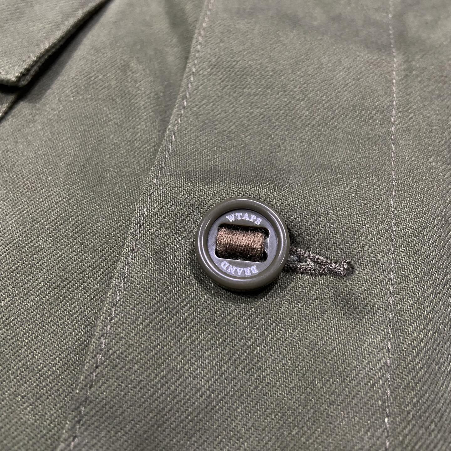 WTAPS CWB LS / COTTON. TWILL 厚斜布 Olive (Display Item)