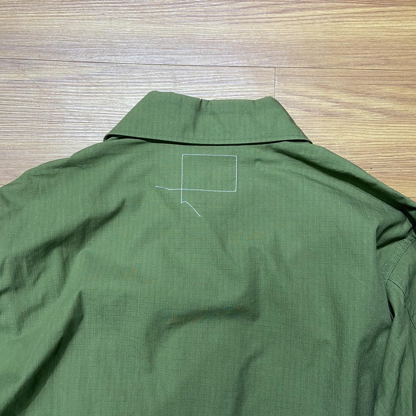 WTAPS JUNGLE WMILL LS SHIRT JACKET / NYCO. RIPSTOP Olive Drab (Display Item)