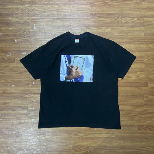 Supreme Bible Tee Black (Used)