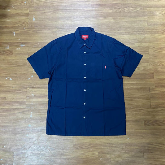 Supreme Pocket Shirt SS Navy (Display Item)