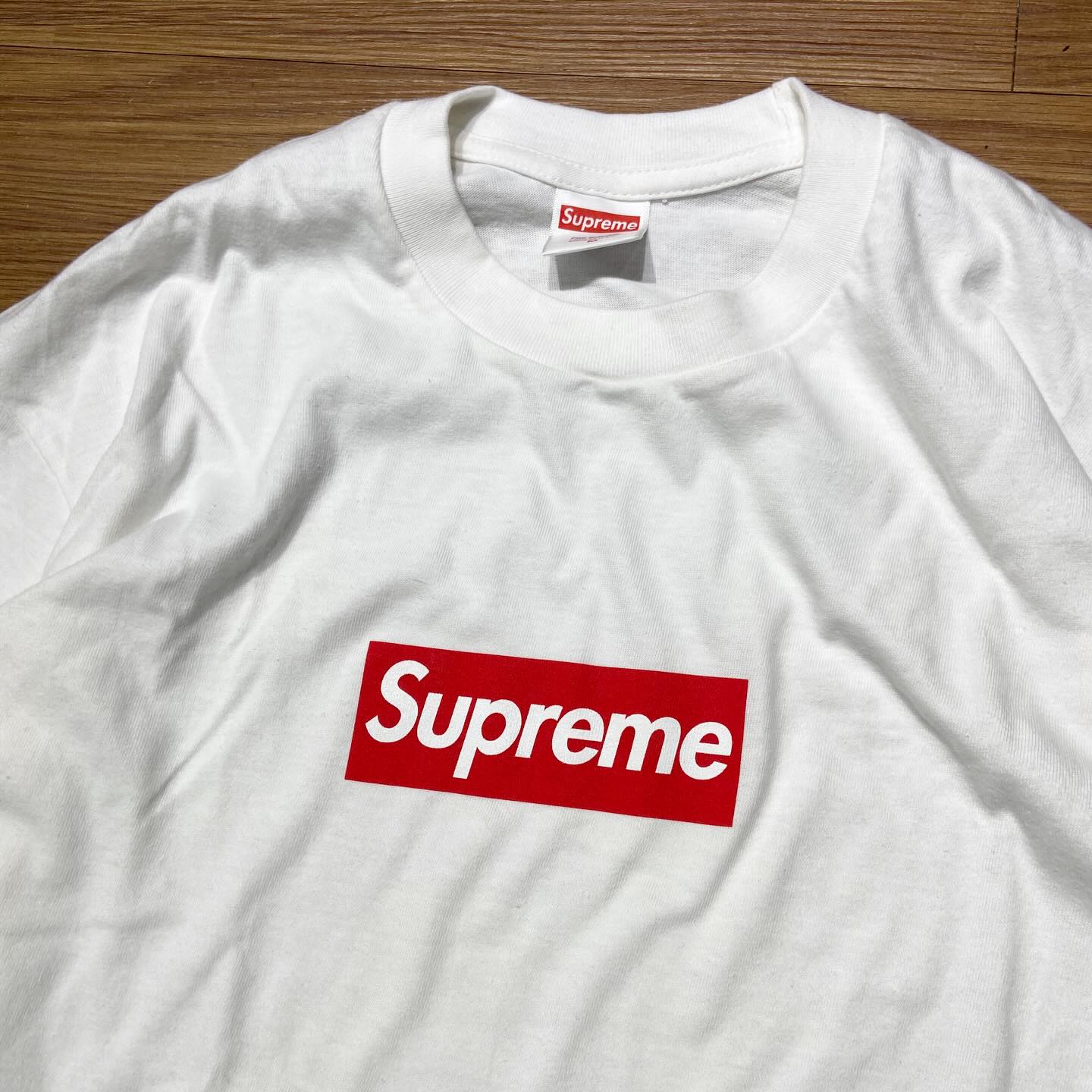 Supreme Box Logo Tee L/S White