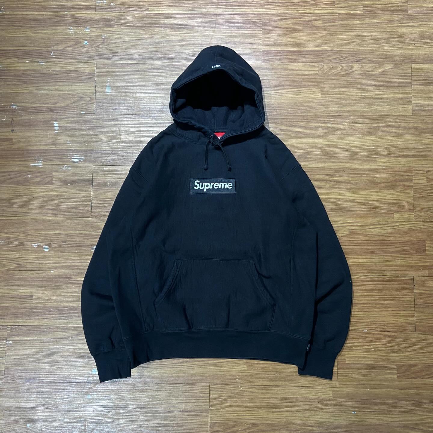 Supreme Box Logo Hooded Sweatshirt Black (Display Item)