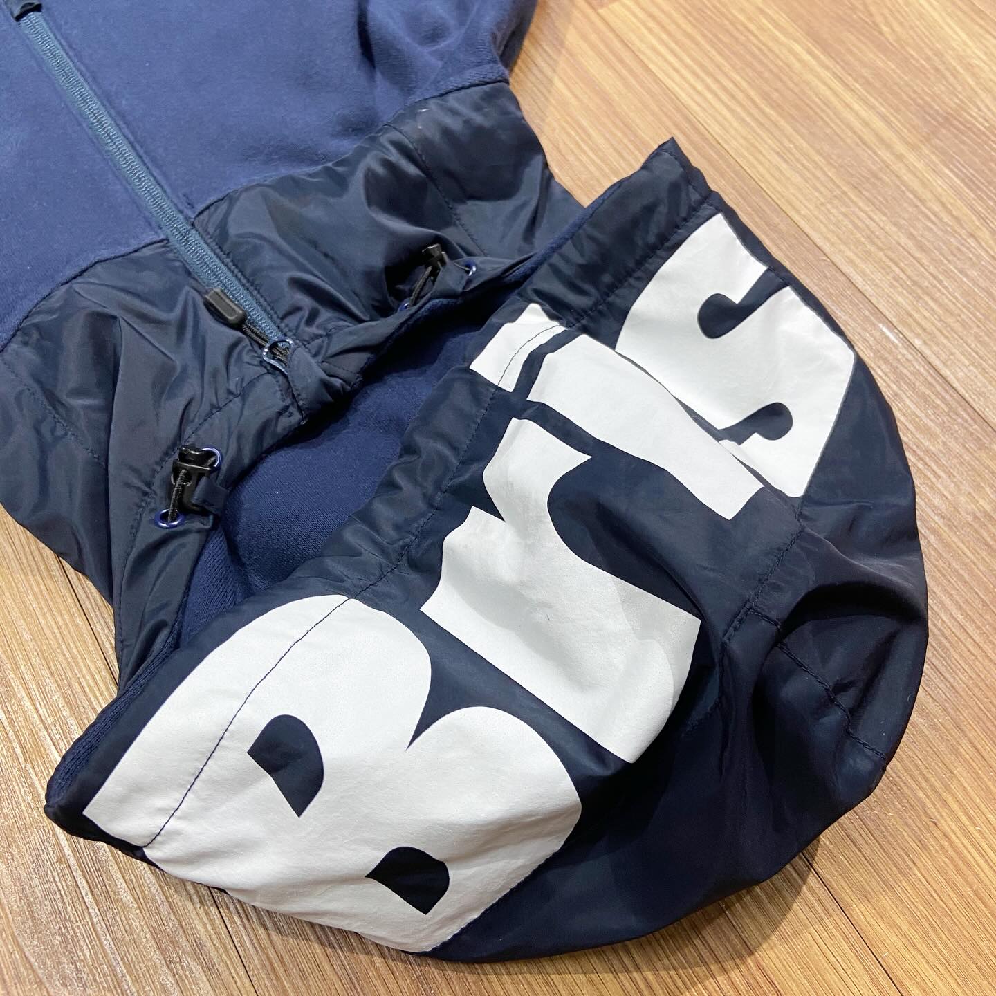 F.C.Real Bristol Logo Half Zip Pollover Navy (Used)