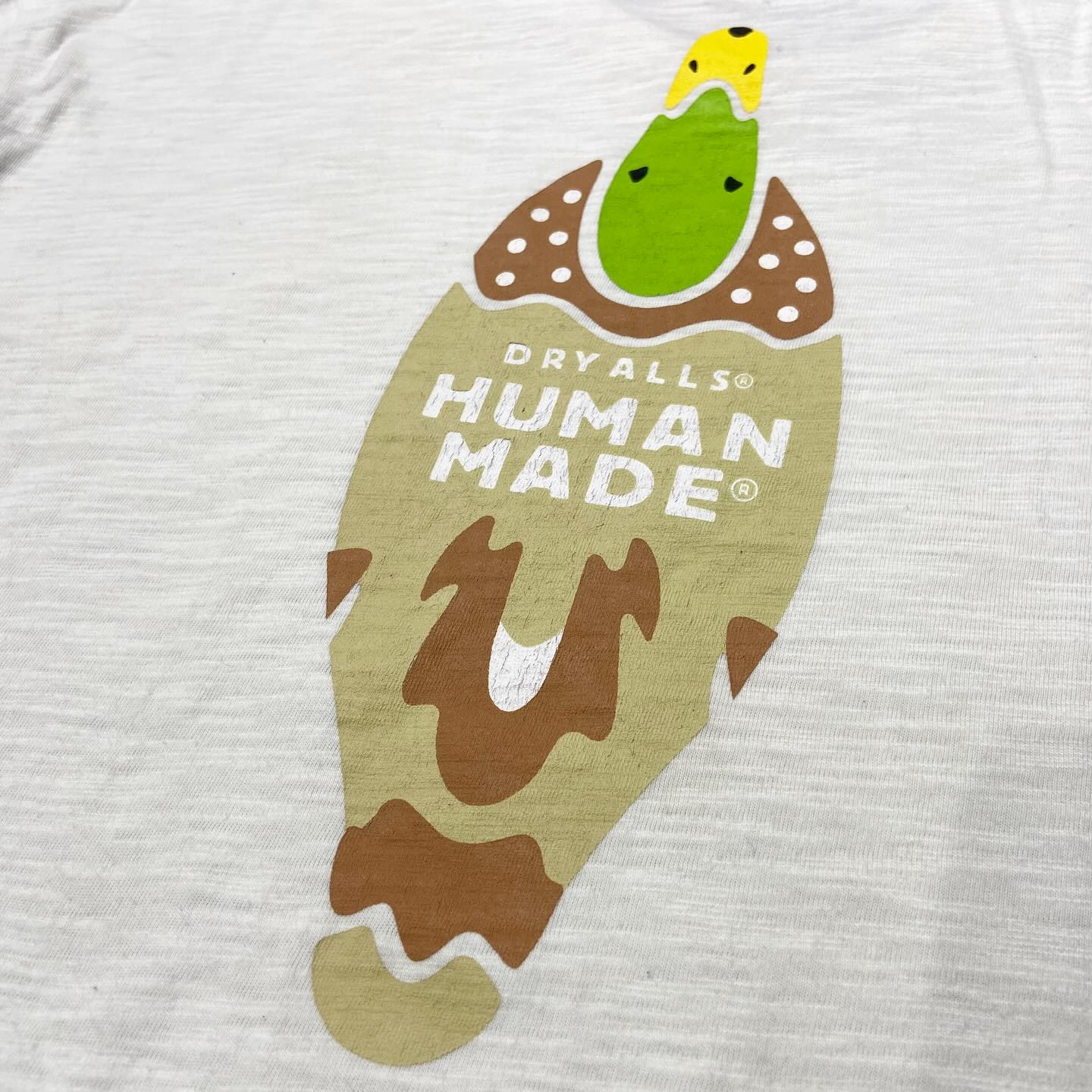 Human Made Duck Tee White (Used)