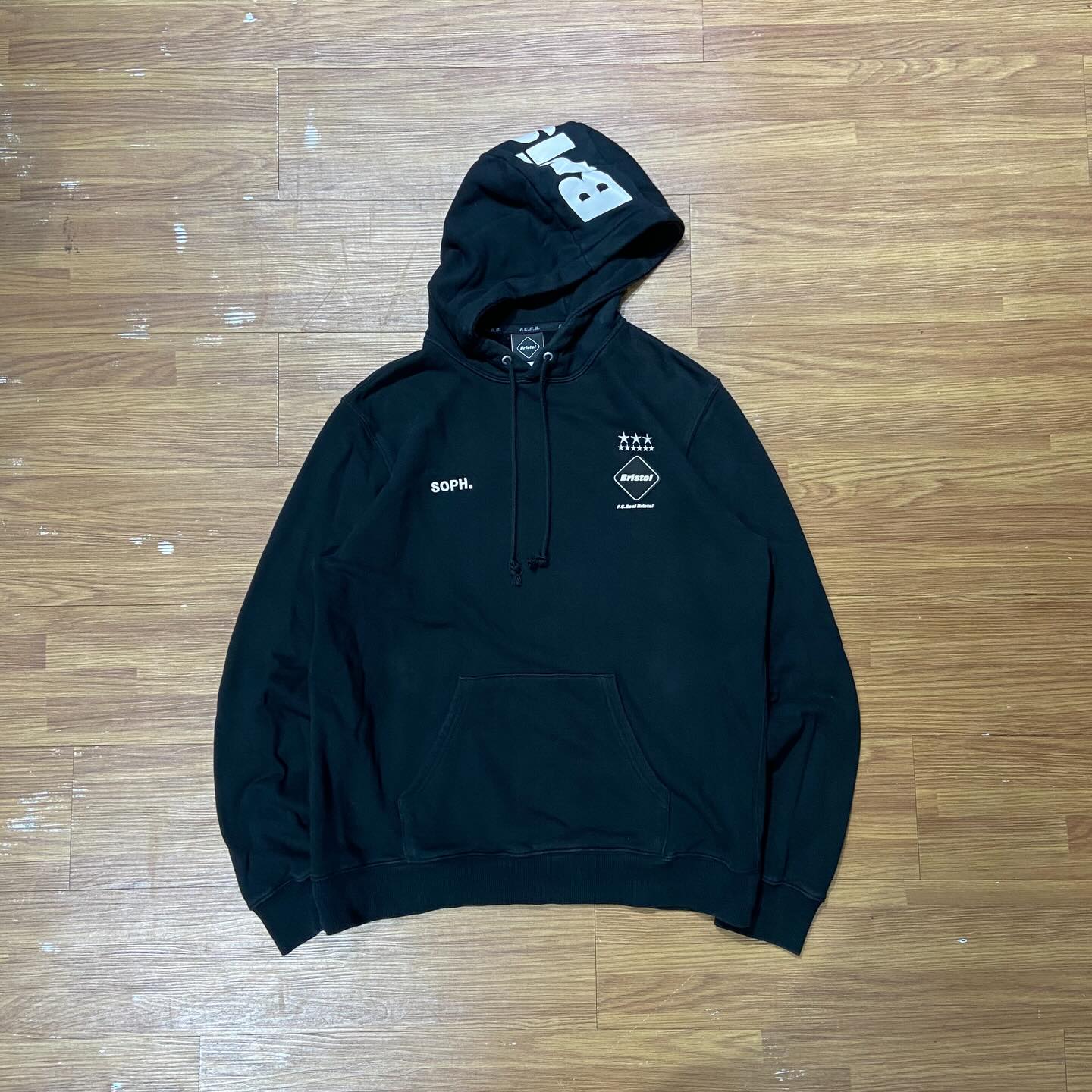 F.C.Real Bristol x Coca Cola Logo Pollover Black (Used)