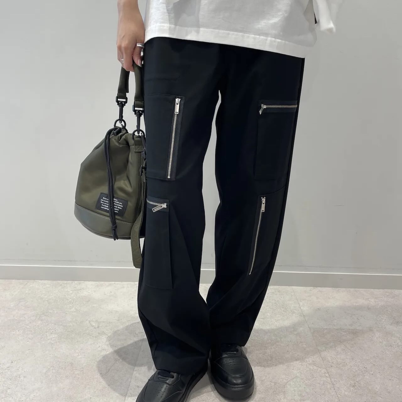 Undercover x GU Zipper Pants Black