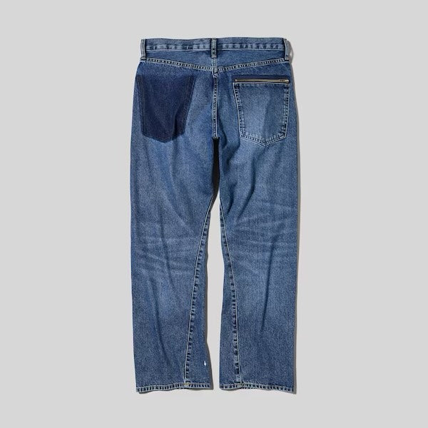 Undercover x GU Washed Denim Jeans Indigo Blue